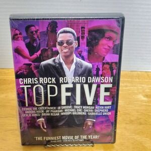 Top Five Chris Rock DVD Movie Comedy Film 2014 New Sealed